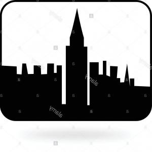 300x300 Empire State Building In New York United States Flat Cartoon Style