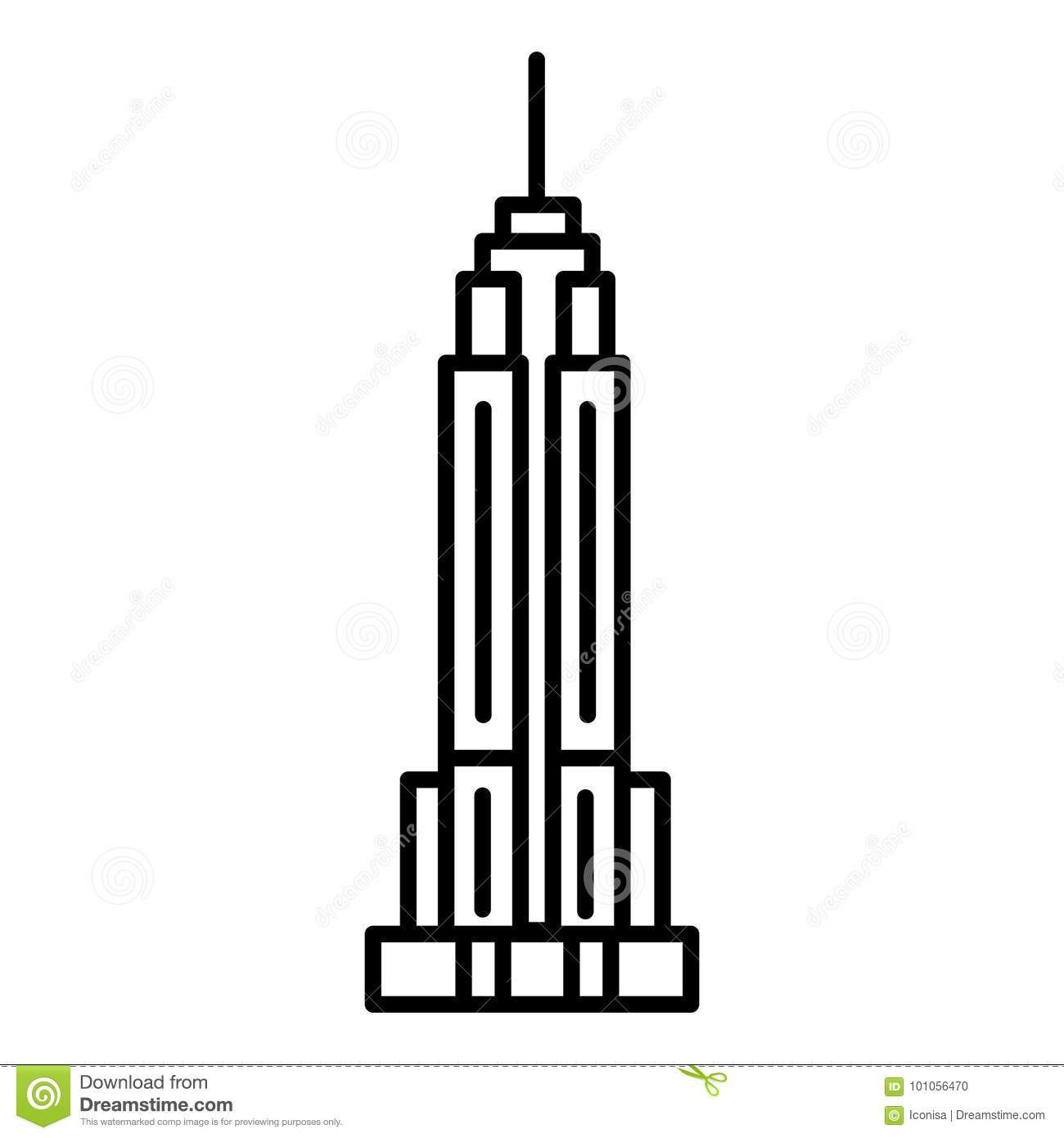 1300x1390 Huge Collection Of 'empire State Building Clipart' Download More