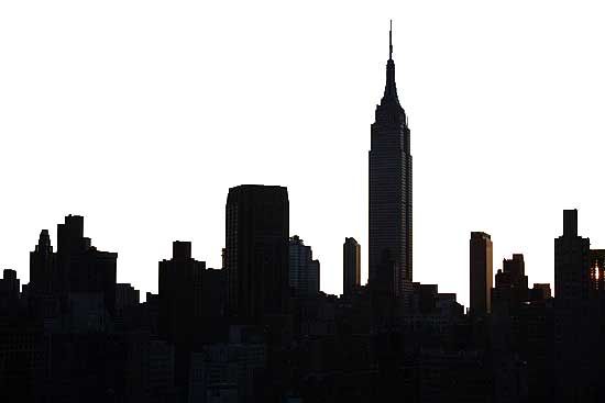 550x367 Logo Corporate Identity Painting Skyline Silhouette, Empire