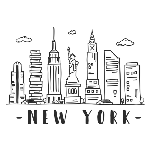 512x512 New York Statue Of Liberty Empire State Building Big Apple Spire