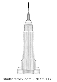 Empire State Building Vector At Vectorified.com 