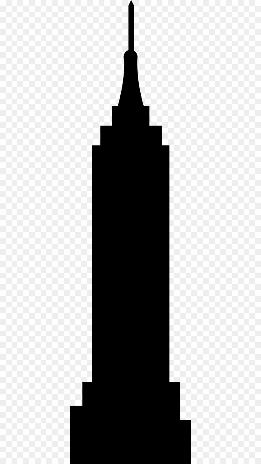 1080x1920 Empire State Building Empire State Building Silhouette Vector Logo