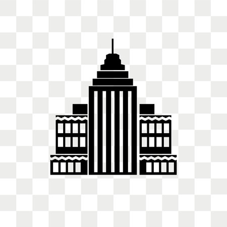 450x450 Empire State Vector Icon Isolated On Transparent Background