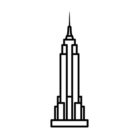 450x450 Empire State Building Silhouette Vector
