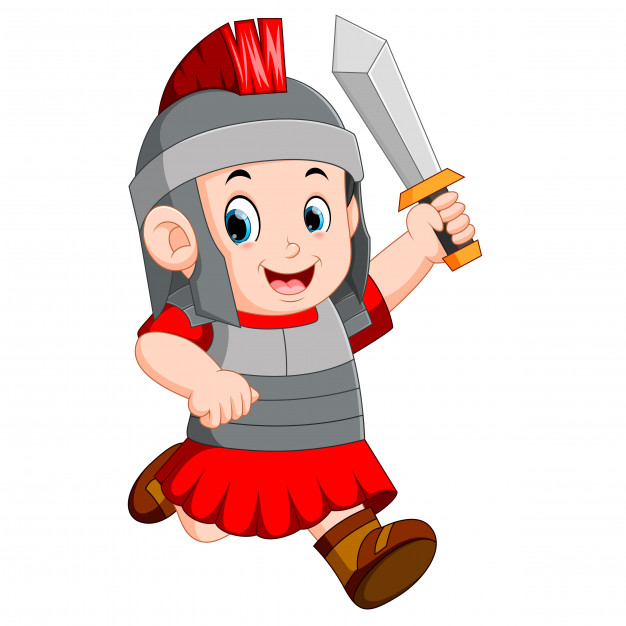 626x626 Strong Soldier Of The Roman Empire Vector Premium Download
