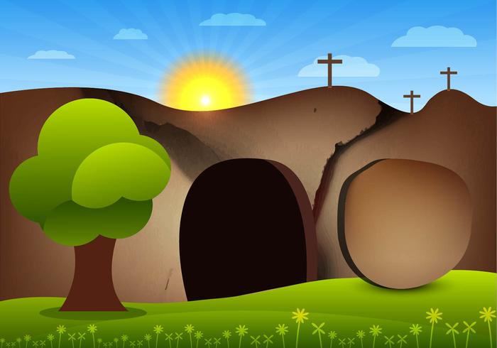 700x490 Empty Tomb Vector