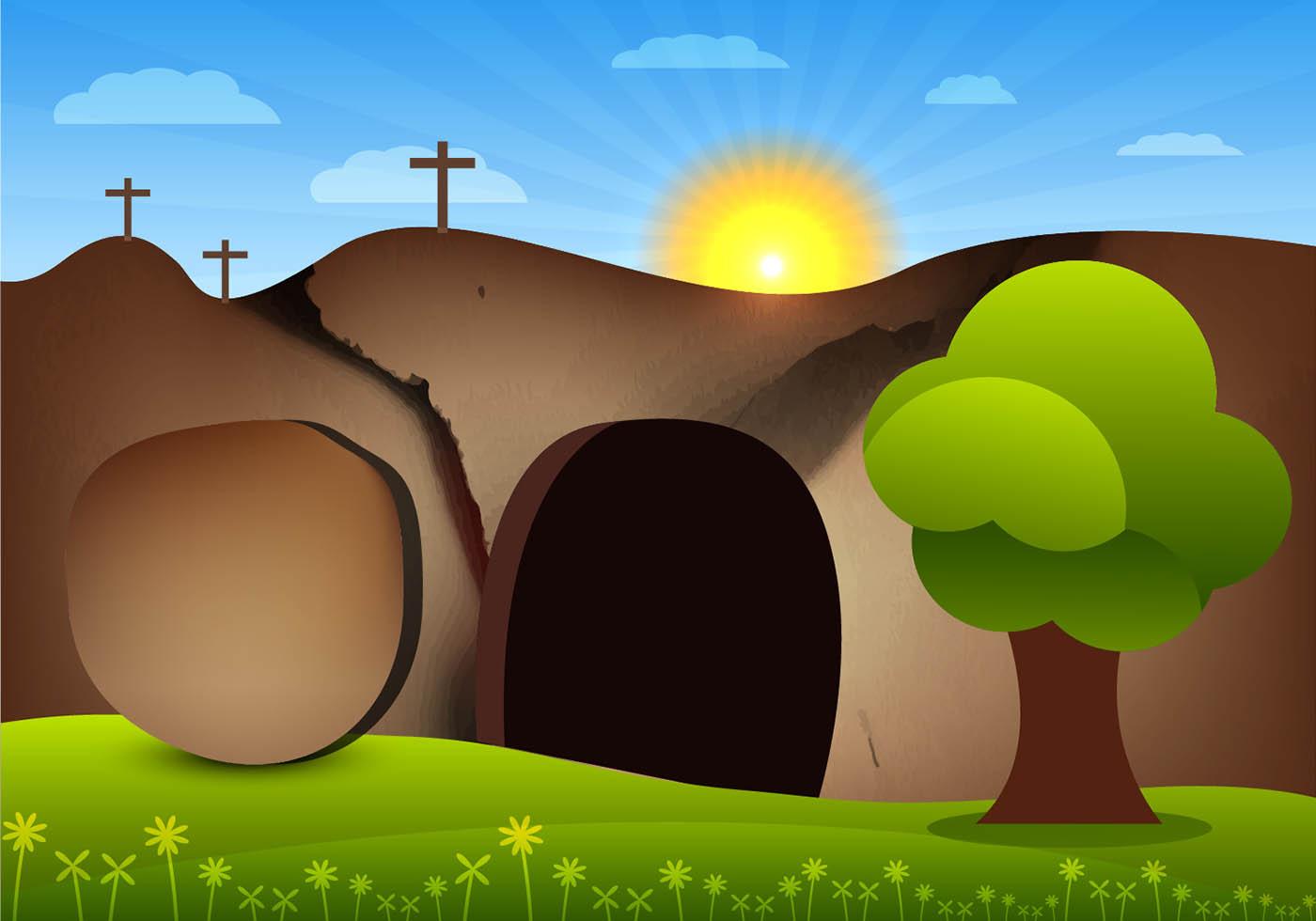 1400x980 Hd Black And White Easter Tomb Vector Pictures Free Vector Art