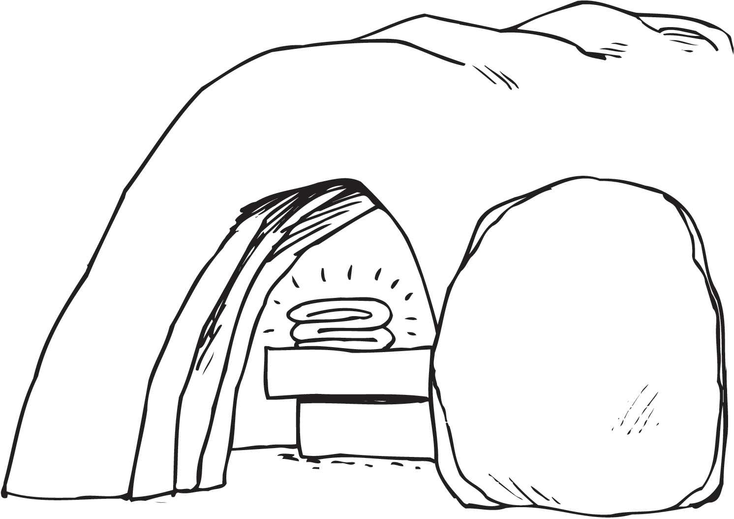 1492x1054 Mausoluem Clipart Blank Silhouette Vector Cartoon For Free