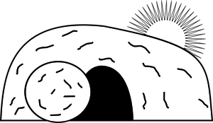 300x174 Empty Tomb Clip Art