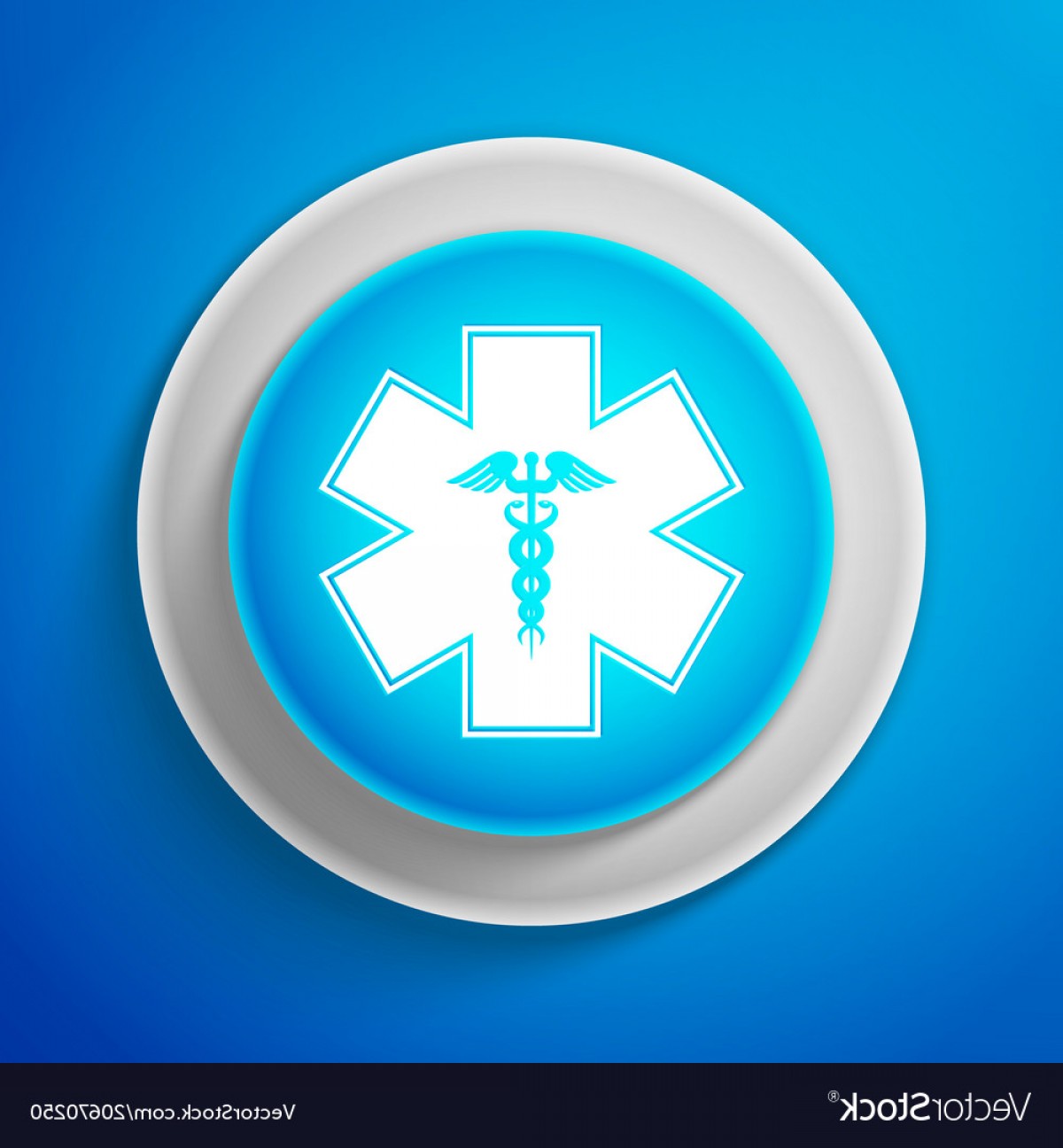 1200x1296 Emergency Star Symbol Caduceus Snake With Stick Vector Soidergi