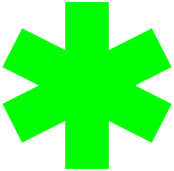 600x592 Ems Star Of Life Graphic Royalty Free Png Files, Free Clip Art