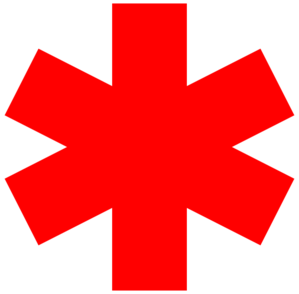 299x294 Red Star Of Life Clip Art