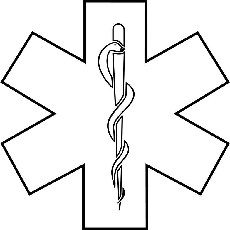 783x784 Emt Star Of Life Clip Art Children's Ministries Paramedic