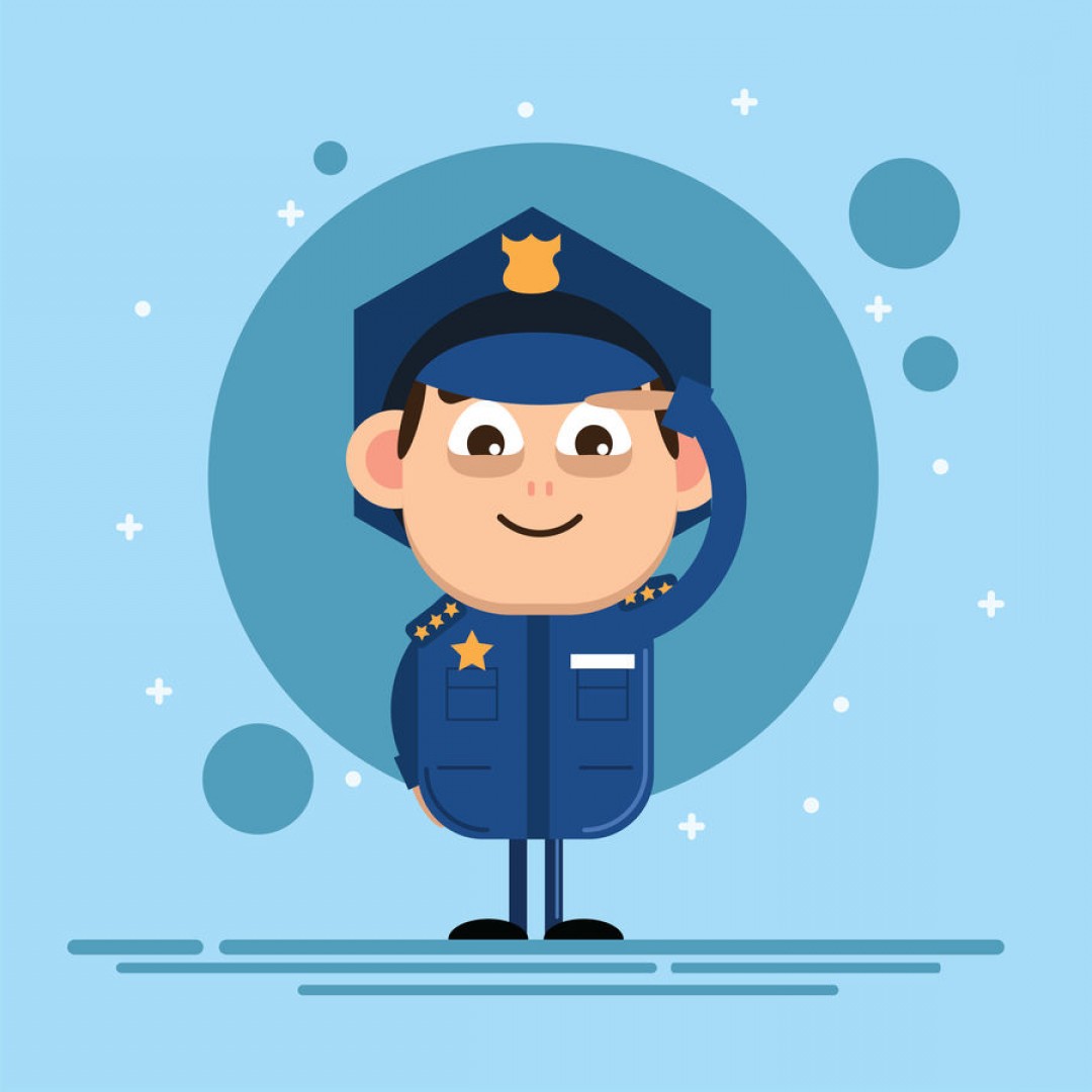 1080x1080 Vector Art For First Responder Professions Fire Ems Police