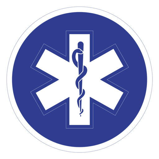 Emt Paramedic Badge 512x512 Emt Paramedic Badge