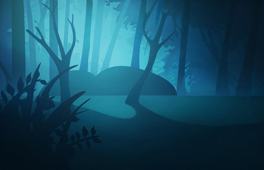 900x580 Enchanted Forest Digital Art