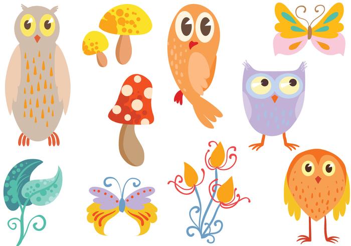700x490 Free Enchanted Forest Vectors