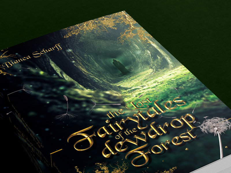 800x600 Book Cover Design Dark Enchanted Forest