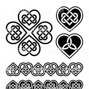 300x300 Celtic Endless Knot Irish Symbol Vector Clipart Newwaysys