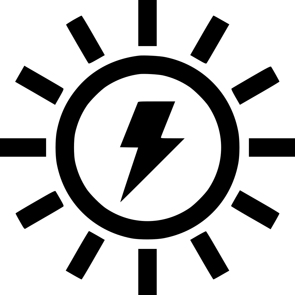 980x980 Solar Energy Vector Png Icon Free Download