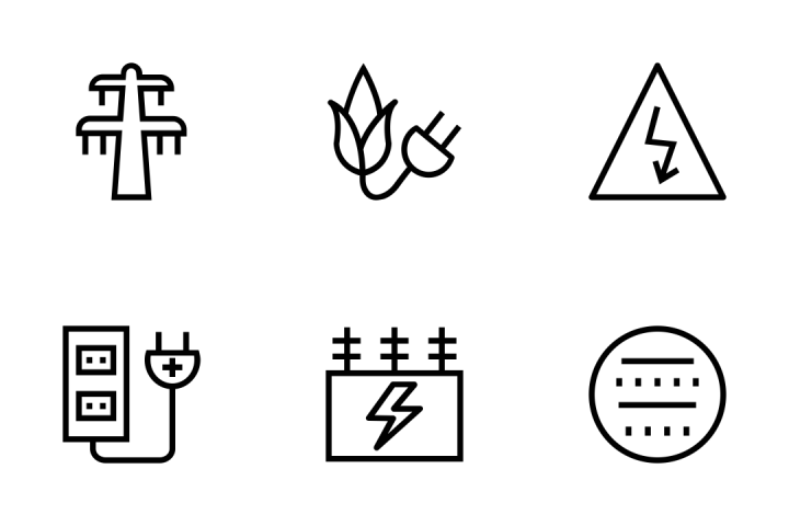720x480 Download Energy Vector Icons Icon Pack