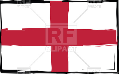 400x250 England Flag On White Background Vector Image Of Flags Ribbons