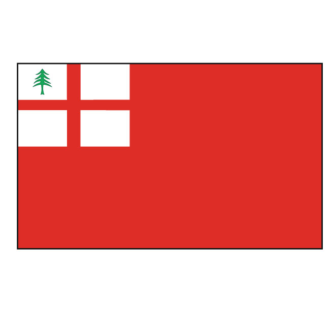 660x660 New England Vector First Flag