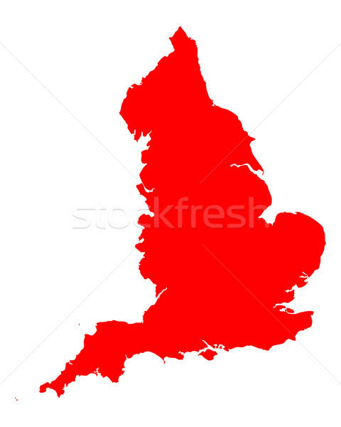 480x600 Map Of England Vector Illustration Robert Biedermann