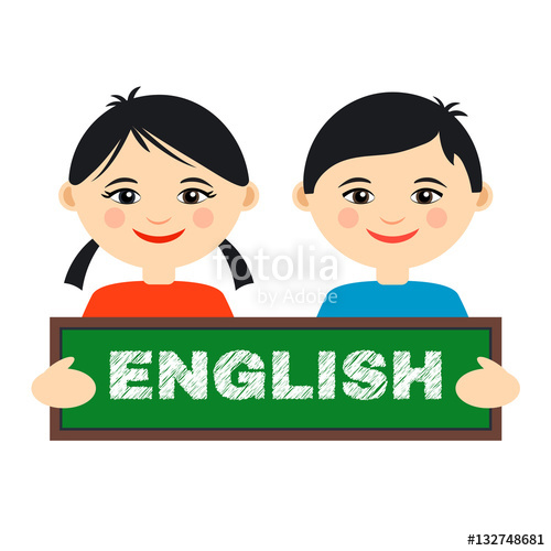 500x500 Flat Cartoon Style Vector Illustration Of Asian Girl And Boy