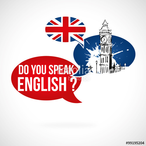 500x500 Do You Speak English Stock Image And Royalty Free Vector