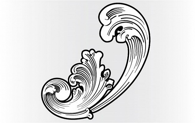 626x396 Flourish Engraving Vector Free Download