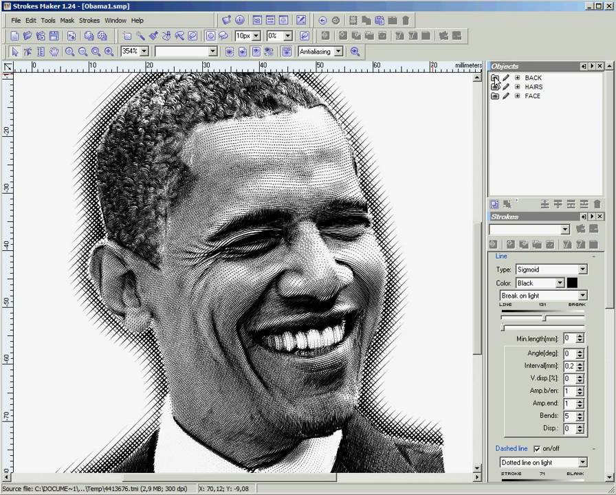 896x720 How To Video Tutorial Creation The Vector Engraving Of Barak