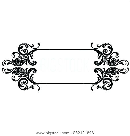 450x470 Ornament Frame Vintage Pattern Border Engraving Vector Lionelle
