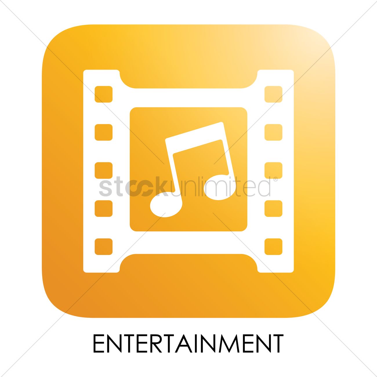 1300x1300 Entertainment Icon Vector Image