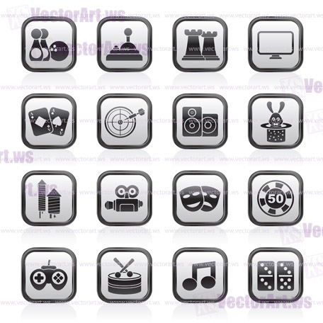456x456 Entertainment Objects Icons