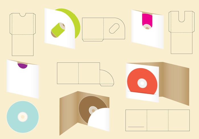 Envelope Die Cut Vector