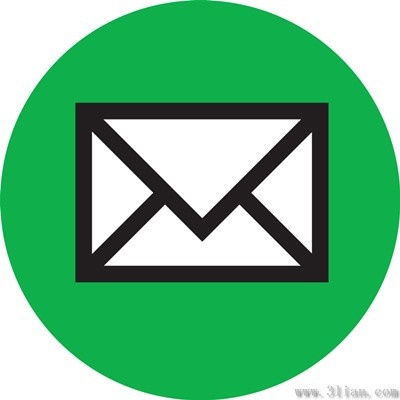 400x400 Envelope Icon Vector Green Background Free Vector In Adobe