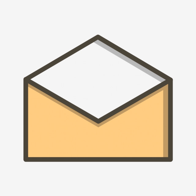 640x640 Vector Envelope Icon, Envelope Icon, Email Icon, Inbox Icon Png