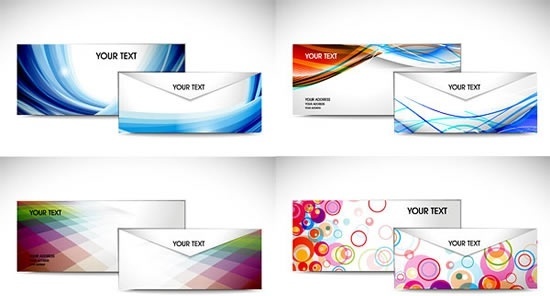 Envelope Template Vector Free Vector Download 550x296 Envelope Template Vector Free Vector Download