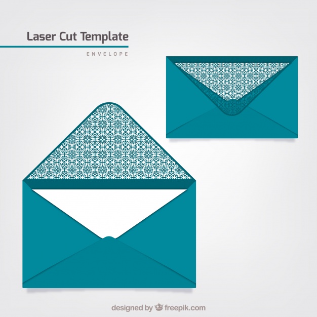 Laser Cut Envelope Template Vector Free Download 626x626 Laser Cut Envelope Template Vector Free Download