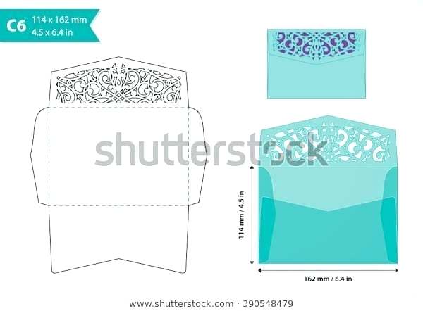 Decorative Envelope Template 600x442 Decorative Envelope Template