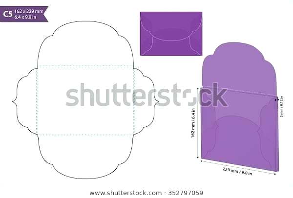 Standard Envelope Template 600x406 Standard Envelope Template