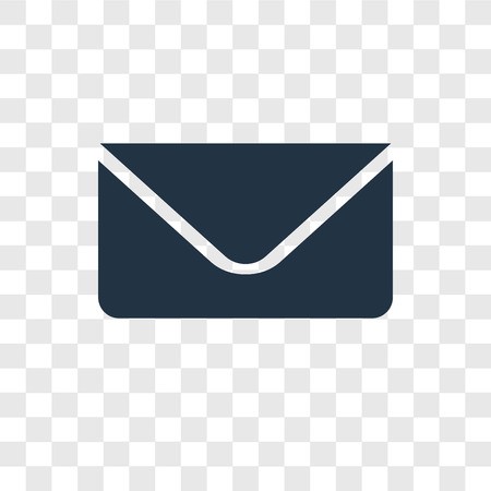 450x450 Envelope Vector Icon Isolated On Transparent Background, Envelope