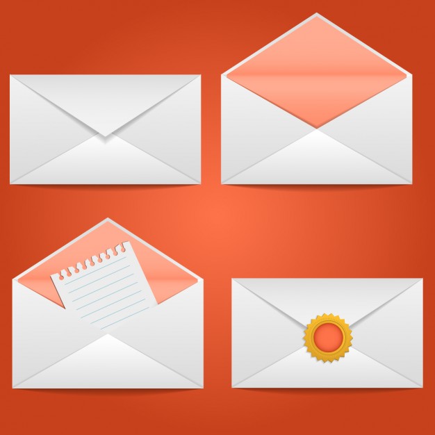 626x626 Free Vector Of The Day Blank Envelope Free Envelope