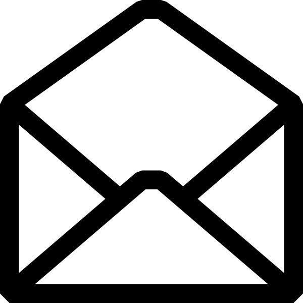 600x600 Open Envelope Clip Art Free Vector In Open Office Drawing