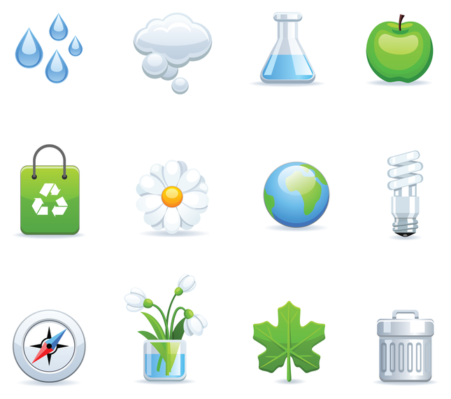 645x570 Environmental Icon Vector