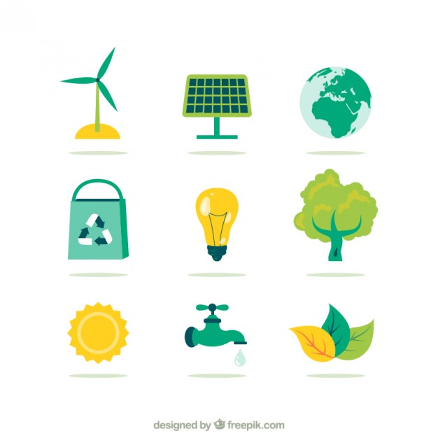 626x626 Environmental Icons Vector Free Download