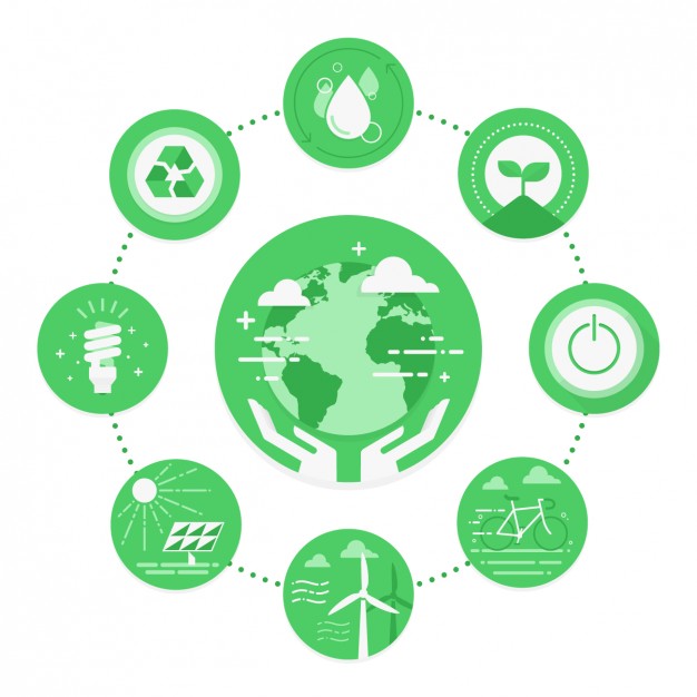 626x626 Green Environment Icons Vector Free Download