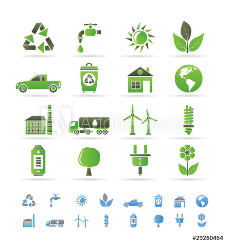 467x500 Ecology And Environment Icons