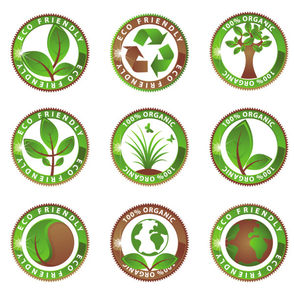 600x600 Green Environmental Protection Vector Icon Free Download